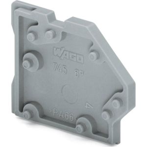 WAGO 745-338 Grid afstandhouder Grijs 500 stuk(s)