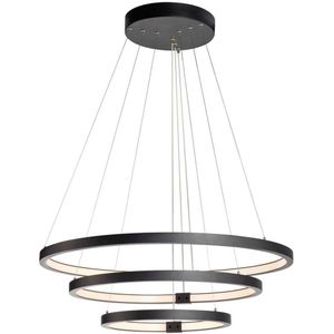 SLV ONE TRIPLE 1002913 Hanglamp LED 65 W Zwart