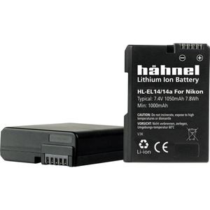 Hähnel Fototechnik HL-EL14a Camera-accu Vervangt originele accu EN-EL14, EN-EL14a 7.4 V 1050 mAh