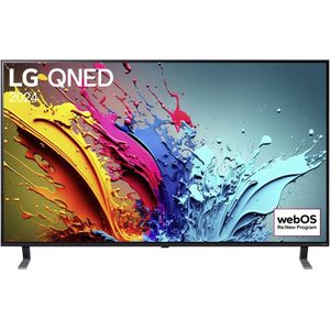 LG Electronics 55QNED85T6C 4K QNED LED-TV 139 cm 55 inch Energielabel E (A - G) CI+*, DVB-C, DVB-S2, DVB-T2, Smart TV, UHD, WiFi, Nano Cell Zwart