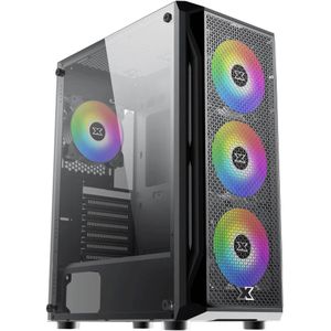 Xigmatek Gaming X Midi-tower Gaming-behuizing Zwart Zijvenster