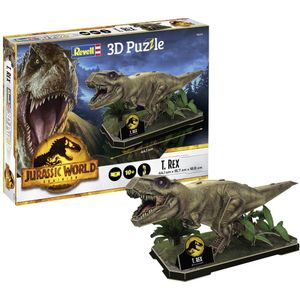 Revell 00241 Jurassic World Dominion - T. Rex Aantal puzzelstukjes: 50