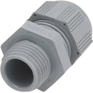 Helukabel 93923 Wartel M12 Polyamide Zilver-grijs (RAL 7001) 1 stuk(s)