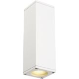 SLV Theo Up & Down 229531 Buitenlamp (wand) Halogeen, LED GU10 70 W Wit