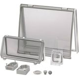 Fibox L 24 II Zichtvenster Deksel transparant, Met scharnier (l x b) 248 mm x 218 mm Polycarbonaat Helder 1 stuk(s)