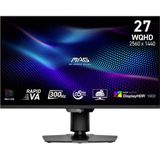 MSI - MAG 274QPFDE X30MV - Computer Monitor - Zwart - 27 inch - 2560 x 1440 Pixels - Wide Quad HD - LCD