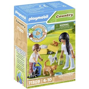 Playmobil Country Kattenfamilie 71309