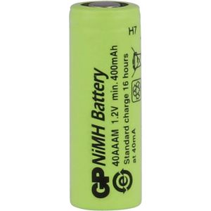 GP Batteries GPIND40AAAMB Speciale oplaadbare batterij 2/3 AAA Flat-top NiMH 1.2 V 400 mAh