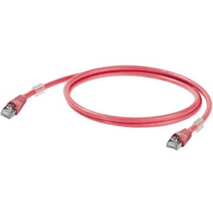 Weidmüller 1166030250 RJ45 Netwerkkabel, patchkabel CAT 6A S/FTP 25.00 m Rood UL gecertificeerd 1 stuk(s)