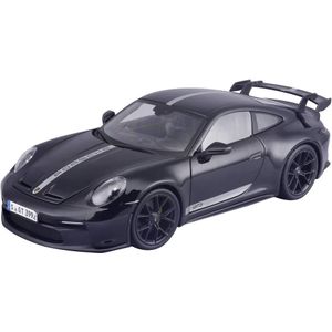 Maisto Porsche 911 GT3 2023, schwarz 1:18 Auto