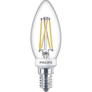 Philips Lighting 871951432415200 LED-lamp Energielabel D (A - G) E14 Kaars 2.5 W = 25 W Warmwit (Ø x l) 35 mm x 97 mm 1 stuk(s)