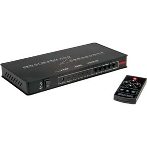 Roline - HDMI 4x1 QUAD Multi-Viewer - Schakeldoos - Zwart - Voor 4 HDMI-bronnen