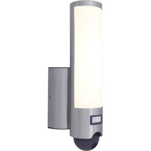Lutec ELARA 5267106001 LED-wandlamp met bewegingsmelder Energielabel: F (A - G) LED LED 17.50 W RVS