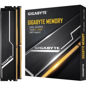 Gigabyte GP-GR26C16S8K2HU416 Werkgeheugenset voor PC DDR4 16 GB 2 x 8 GB 2666 MHz 288-pins DIMM GP-GR26C16S8K2HU416