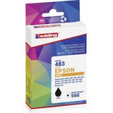 Edding Inktcartridge vervangt Epson T2991, 29XL Compatibel Zwart EDD-483 18-483-01