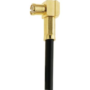 IMS 004.01.1420.021 004.01.1420.021 MCX-connector Stekker, haaks 50 Ω 1 stuk(s)