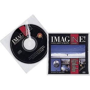 Durable 520219 CD-hoes 1 CD/DVD/Blu-Ray Transparant Polypropyleen 10 stuk(s)