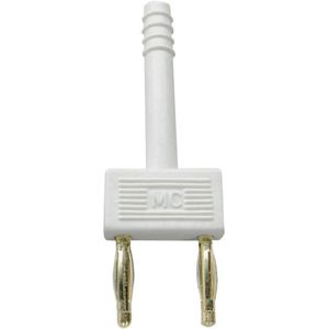 Stäubli KS2-10L Veiligheids-connector Wit Stift-Ø: 2 mm Penafstand: 10 mm 1 stuk(s)