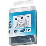 Gedore 690 2 L S-010 6541400 Kruis-bit PH 2 Chroom-vanadium speciaal staal Gebruineerd C 6.3 1 stuk(s)