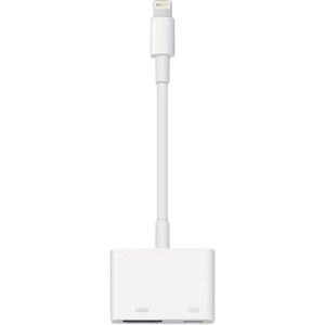 Apple Apple iPad/iPhone/iPod Adapter [1x Apple dock-stekker Lightning - 1x HDMI-bus] 0.10 m Wit