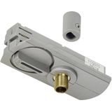 SLV - 1-fase-hanglampadapter - Zilvergrijs - Inclusief Trekontlasting en Draadeind