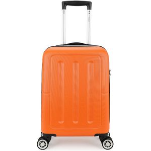 Decent Neon Fix Handbagage Koffer Spinner 55 cm Orange