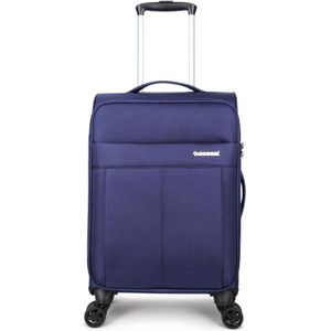Decent D-Upright Handbagage Spinner 55 Dark Blue