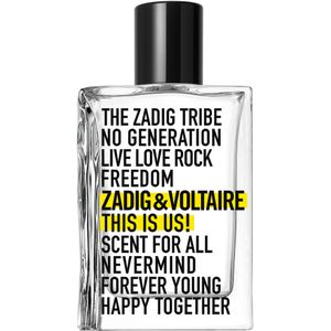 Zadig & Voltaire This Is Us! Eau de toilette spray 100 ml