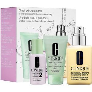 Clinique 3-Step System Introduction Kit Type 2 Gift set 3 st.