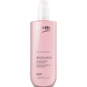 Biotherm Biosource Softening & Make-up Removing Milk Reinigingsmelk 400 ml