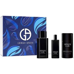 Giorgio Armani Code Homme  | 75ml + 15ml + 75g | Set 3 set