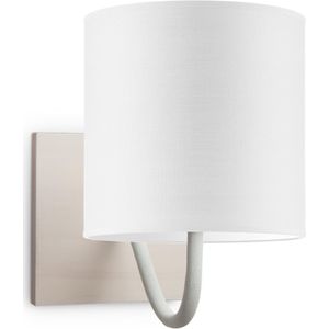 wandlamp beach bling Ø 16 cm - wit