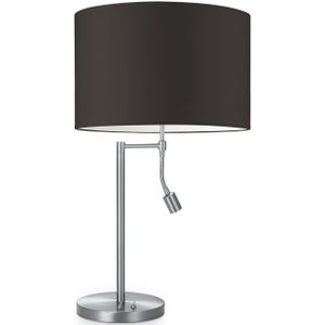 Home sweet home tafellamp read bling Ø 35 cm - bruin