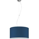 hanglamp basic deluxe bling Ø 50 cm - blauw