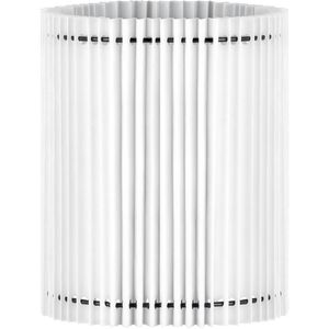 Home Sweet Home - Lampenkap - Cilindrisch - Wit - Papier - E27 Fitting