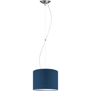 hanglamp basic deluxe bling Ø 25 cm - blauw