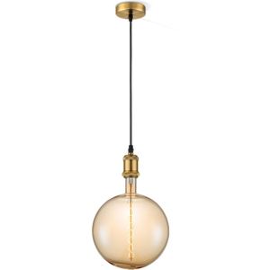 Home sweet home hanglamp Vintage Spiral g260 - Brons - amber