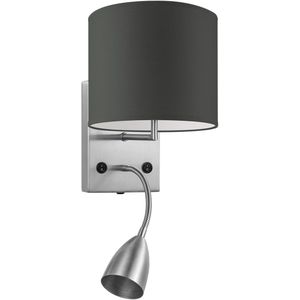 wandlamp read bling Ø 20 cm - antraciet