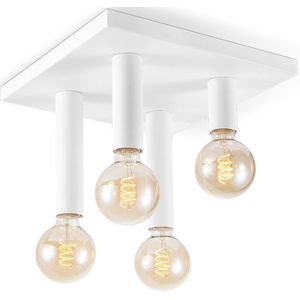 Home sweet home plafondlamp Drip 4 lichts - wit
