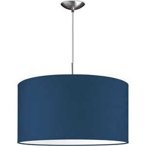 hanglamp tube deluxe bling Ø 50 cm - blauw