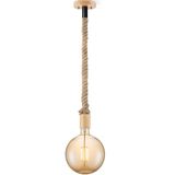 Home sweet home hanglamp Leonardo Globe g180 - amber