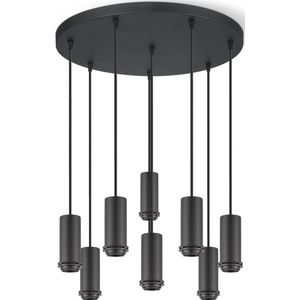 Home sweet home hanglamp pendel XXL 8L rond - zwart