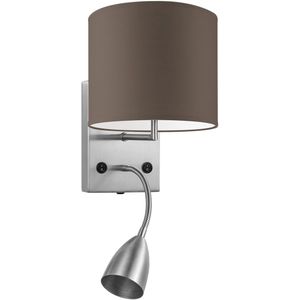 wandlamp read bling Ø 20 cm - taupe