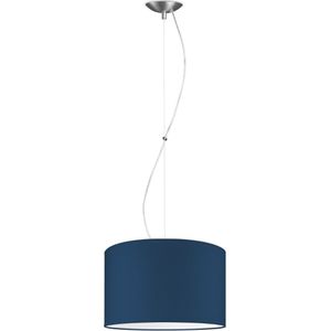 hanglamp basic deluxe bling Ø 35 cm - blauw