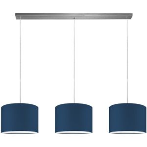hanglamp beam 3 bling Ø 30 cm - blauw