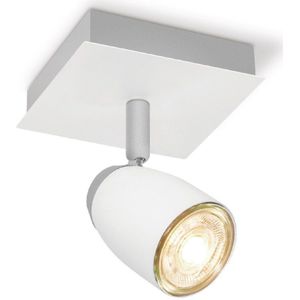 Home sweet home LED opbouwspot Gina 11,5 cm - wit