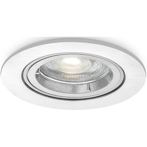 Home sweet home inbouwspot maestro rond Ø 9,4 cm - aluminium (excl. GU10)