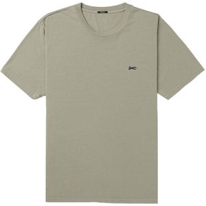 Denham - The Jeanmaker - T-shirt - Khaki - Korte Mouw