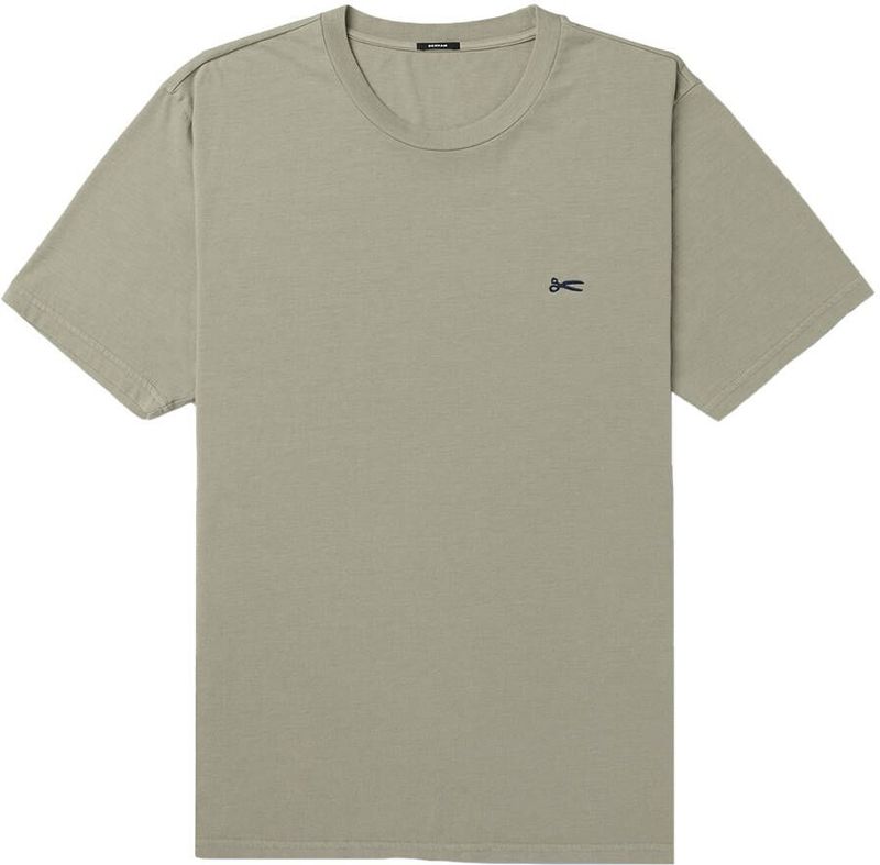 Denham - The Jeanmaker - T-shirt - Khaki - Korte Mouw