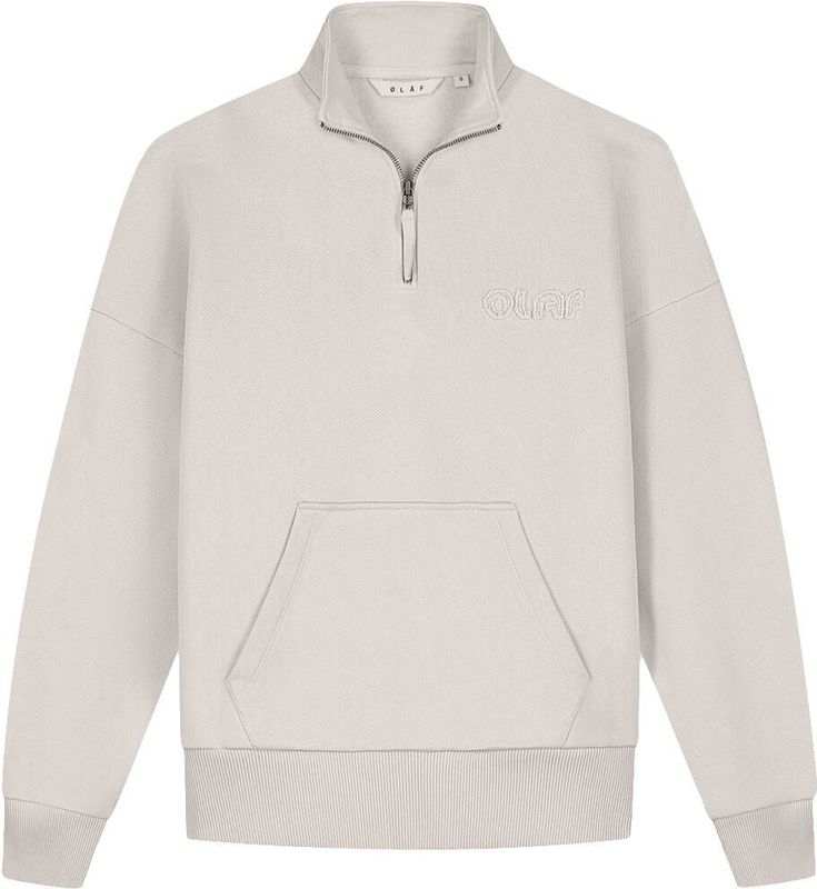 Olaf Hussein - ØLÅF Sweat W990206 - Licht Grijs - Sweater